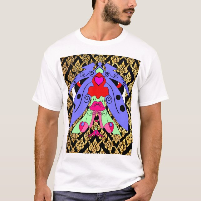 Pop Art Palspatial T-shirt (Framsida)