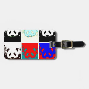 Pop Art Panda Bagagebricka
