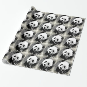 Pop Art Panda julpapper