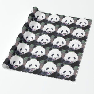 Pop Art Panda julpapper