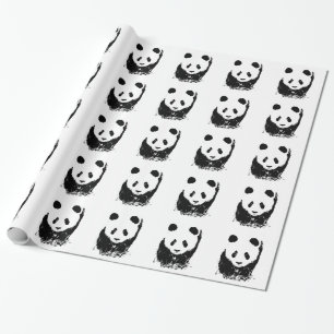 Pop Art Panda Presentpapper