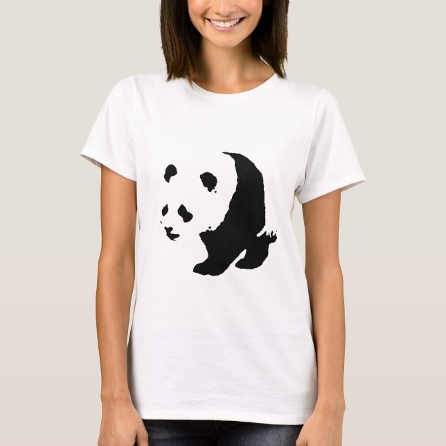 Pop Art Panda Tee (Framsida)