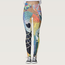 Pop Art Periodiska Systemet Paolozzi Leggings