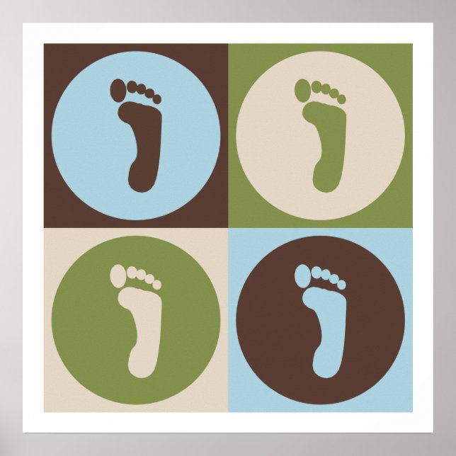 Pop Art Podiatry Poster (Framsidan)