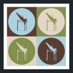 Pop Art Pole Vaulting Poster<br><div class="desc">Pop Art Pole Vaulting. Få den här roligten med hobby,  yrke eller fixering vid underbara t-shirts,  klistermärken och mycket annat. De gör också underbara gåvor!</div>