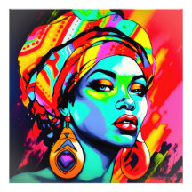 Pop Art Porträtt