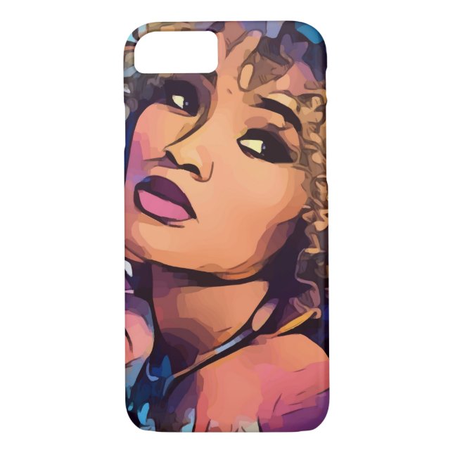 Pop Art Princess iphone case Case-Mate iPhone Skal (Baksida)