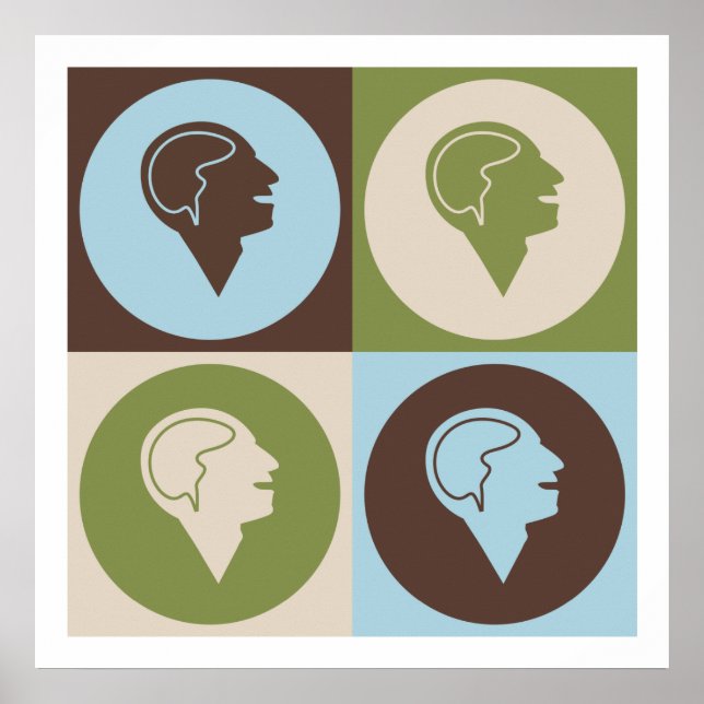 Pop Art Psychology Poster (Framsidan)