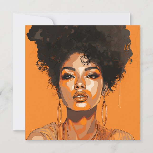 Pop Art Queen: Att ge kvinnor inflytande Anteckningskort (Framsida)