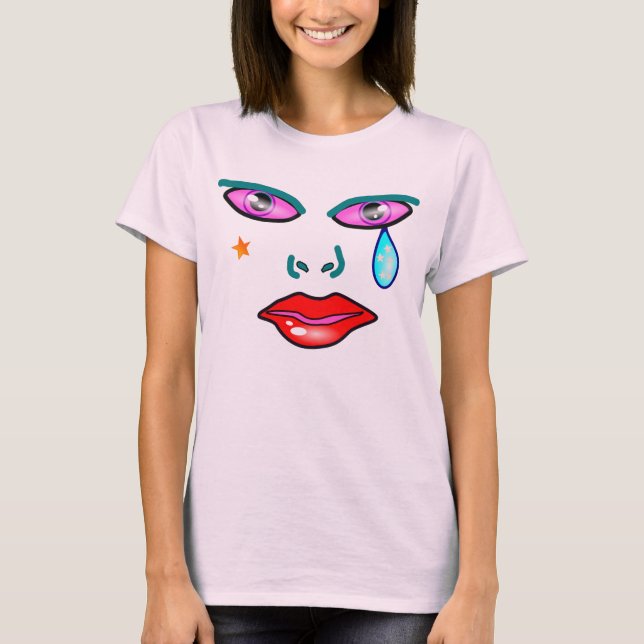 Pop Art Rockstar T-shirt (Framsida)