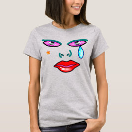 Pop Art Rockstjärna T-shirt