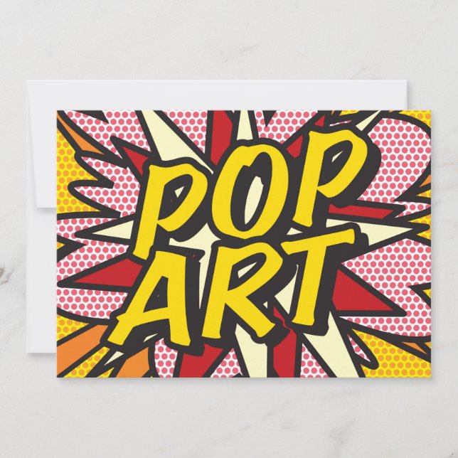 POP ART-Roligt Retro Tecknad Bok-popup-bild (Framsida)