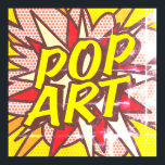POP ART-Roligt Retro Tecknad Bok-popup-bild Poster<br><div class="desc">En roligt-,  coola- och trendig-reflektor i bok är en konstinspirerad design som sätter in visken,  locket och poken på din dag. Perfektens gåva till superhjältar,  dina vänner,  familj eller som ett sätt att behandla dig själv. Designad av ComicBookPop© på www.zazzle.com/comicbookpop*</div>