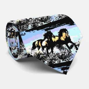 Pop Art Running Horses Slips