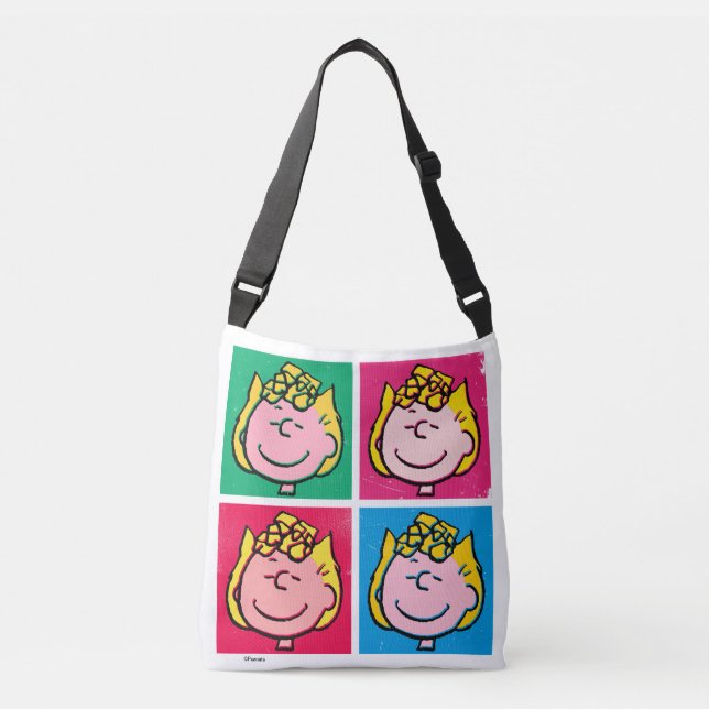 Pop Art Sally | Mod till Mönster Axelväska (Framsida)