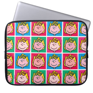 Pop Art Sally Mod till Mönster Laptop Fodral