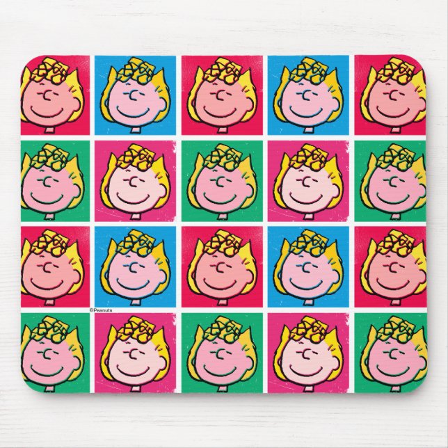 Pop Art Sally | Mod till Mönster Musmatta (Framsidan)