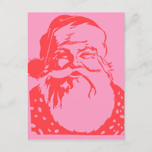 Pop art Santa rosa Red Vykort