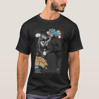Pop Art Serietecknad Gorilla Affisch Tee