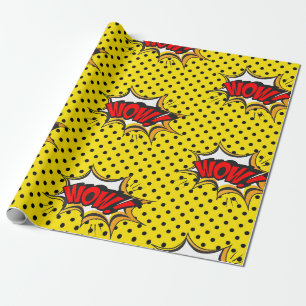 Pop Art Serieteckning Presentpapper