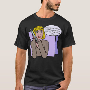 Pop Art Sglass Queen T Shirt