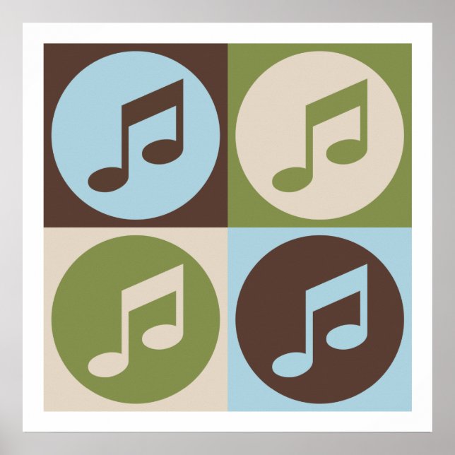 Pop Art Singing Poster (Framsidan)