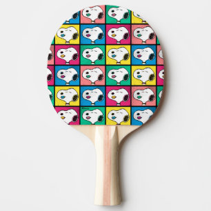 Pop Art Snoopy Läppar   Mod till Mönster Pingisracket
