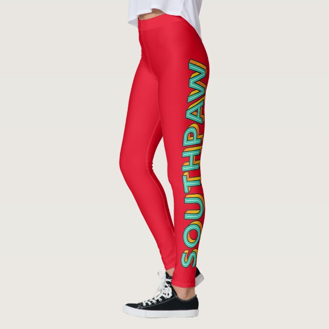 Pop Art Southpaw Leggings (Vänster)