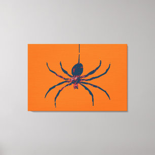 Pop Art Spider Canvastryck
