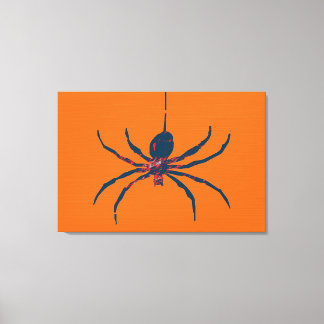 Pop Art Spider Canvastryck
