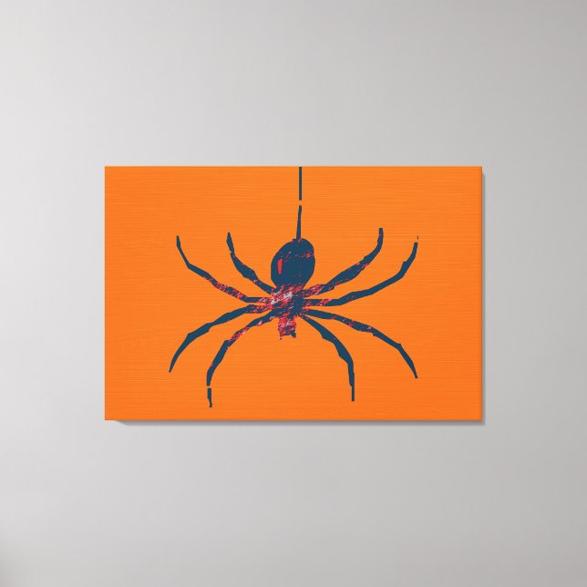 Pop Art Spider Canvastryck (Framsida)