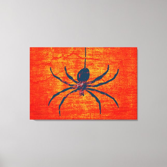 Pop Art Spider Canvastryck (Framsida)