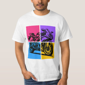 Pop Art Sports Bike T Shirt