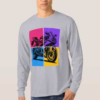 Pop Art Sports Bike T Shirt
