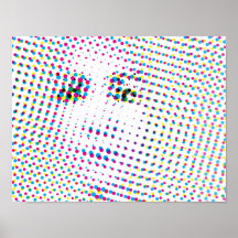 Pop Art Stil Porträtt