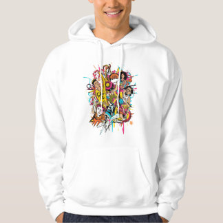Pop Art-stil T-shirt – Djärv Retrodesign Hoodie