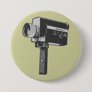 Pop Art Super 8 filmkamera Knapp