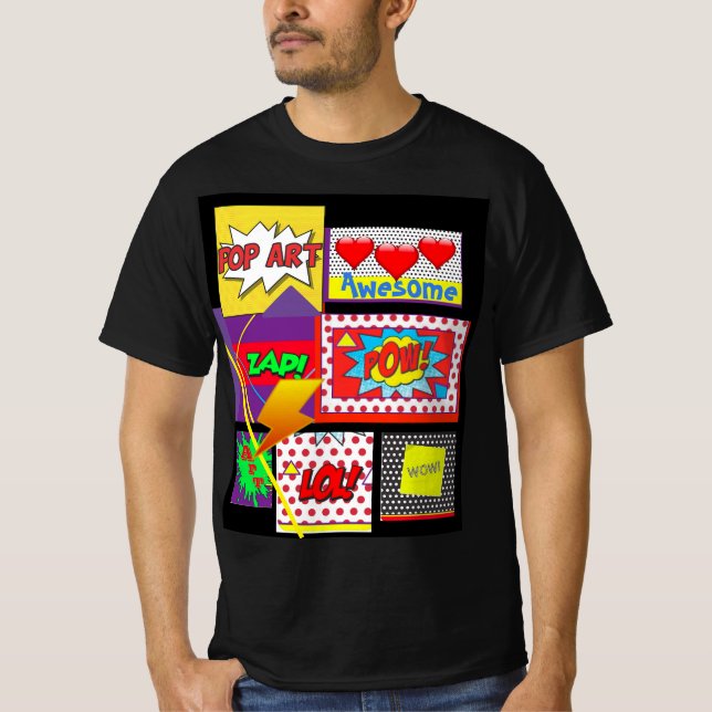 Pop Art T Shirt (Framsida)