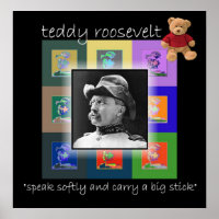 Pop Art Teddy Roosevelt