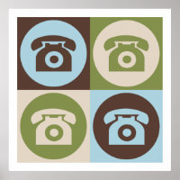 Pop Art-telefoner