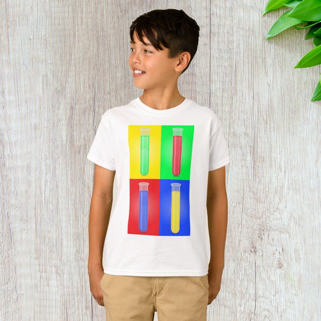 Pop Art-teströr vetenskap kemi laboratorium T Shirt (Skapare uppladdad)