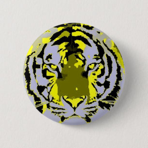 Pop Art Tiger Knapp