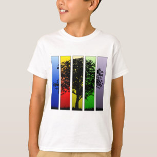 Pop Art Träd T-shirt