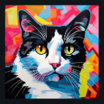 Pop Art Tuxedo Cat Poster<br><div class="desc">En samling uttryckliga popkonskatter</div>