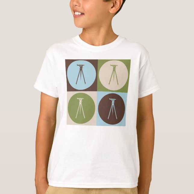 Pop Art-undersökning T Shirt (Framsida)
