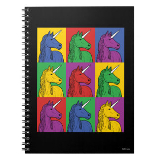 Pop Art Unicorn Anteckningsbok