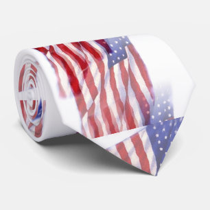 Pop Art US American Flagga Slips