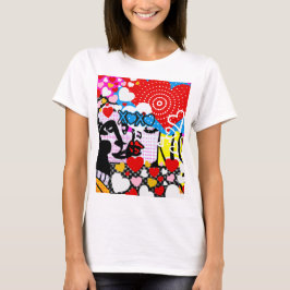 Pop Art Valentine T Shirt