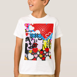 Pop Art Valentine T Shirt