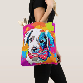 Pop Art Valp Tygkasse